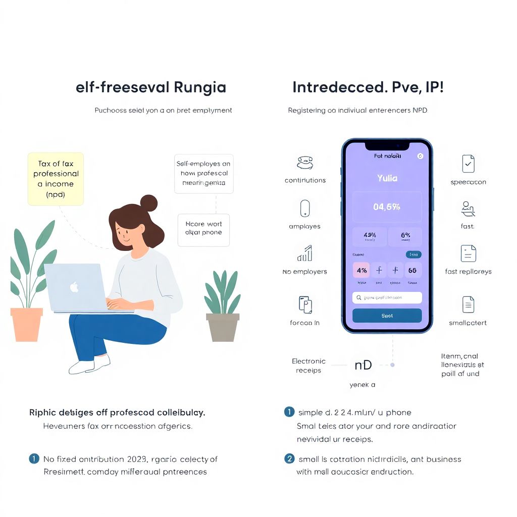 Самозанятый или ИП: что выгоднее фрилансеру в России в 2025 году