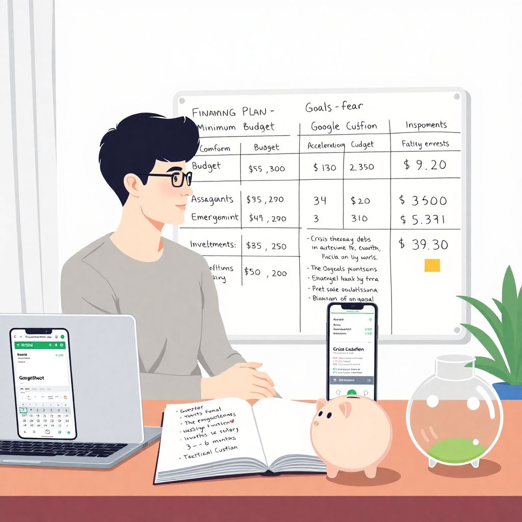 Личный финансовый план на год: пошаговая инструкция для россиян любого дохода