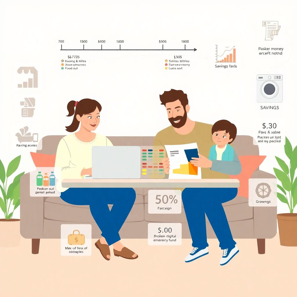 Как составить семейный бюджет и перестать жить от зарплаты до зарплаты