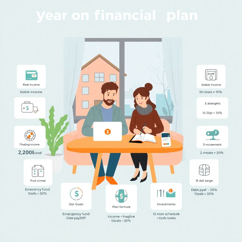 Финансовый план на год для работающего россиянина: пошаговая инструкция